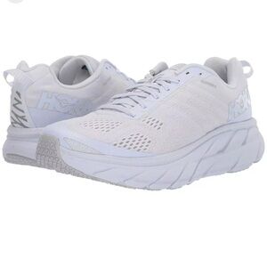 Hoka One One Clifton 6 white sneakers
